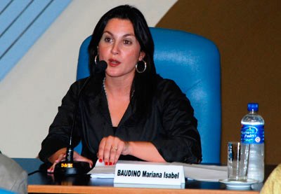 Mariana Baudino, Dir. ACEP La Pampa