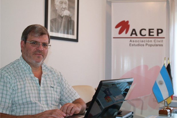 Director del Instituto de Políticas Socioambientales de ACEP, Mauricio Lisa