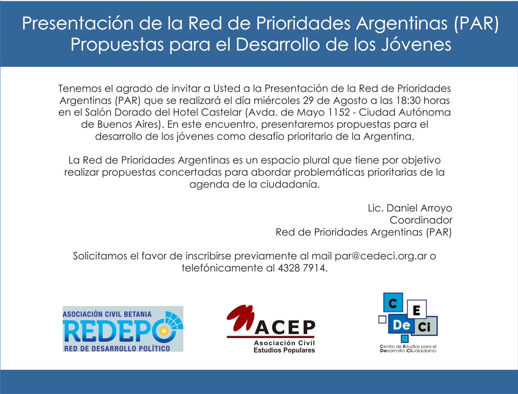 Red de Prioridades Argentinas - PAR
