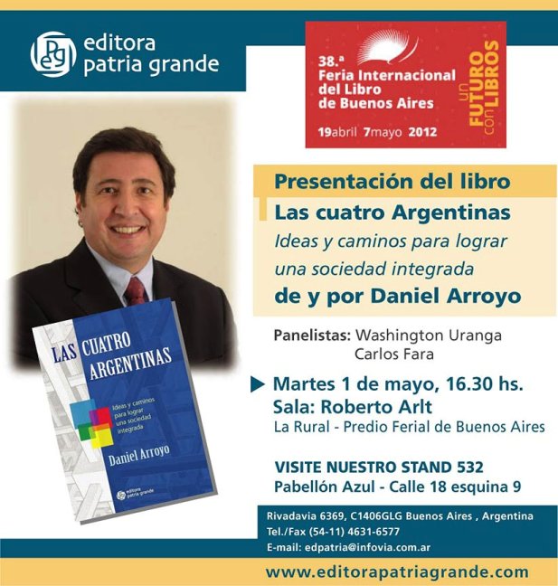 Presentación libro Daniel Arroyo