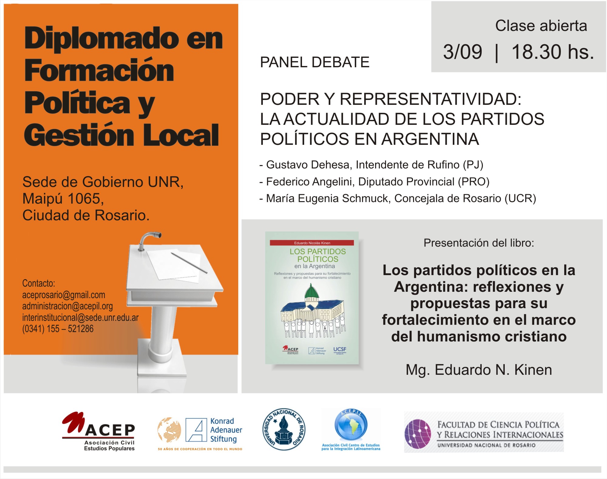 Diplomado Rosario - panel debate - 3 de septiembre